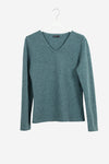V-Ausschnitt-Sweater