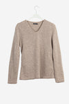 V-Ausschnitt-Sweater